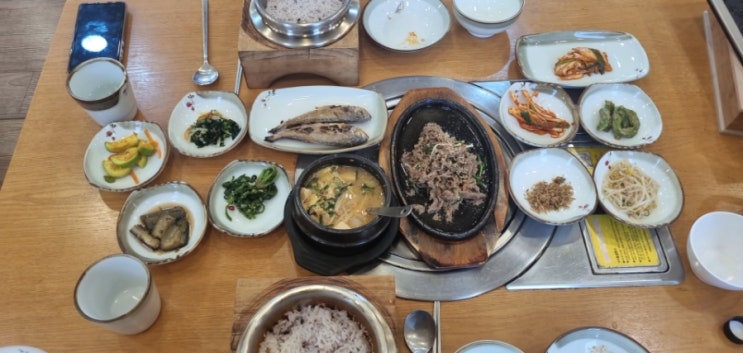  양평 정미소, 사나사가는 길 정갈한 한정식 맛집