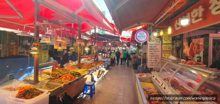[인천여행] 볼거리가 많은 부평 깡시장(feat. 홍두깨손칼국수, 김준호의 대단한 커피)