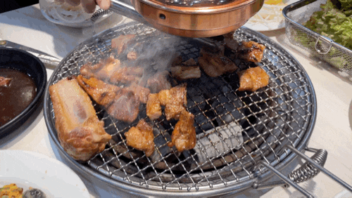  포천 고기집 명륜진사갈비에서 신랑과 무한리필 갈비 먹고 왔어요