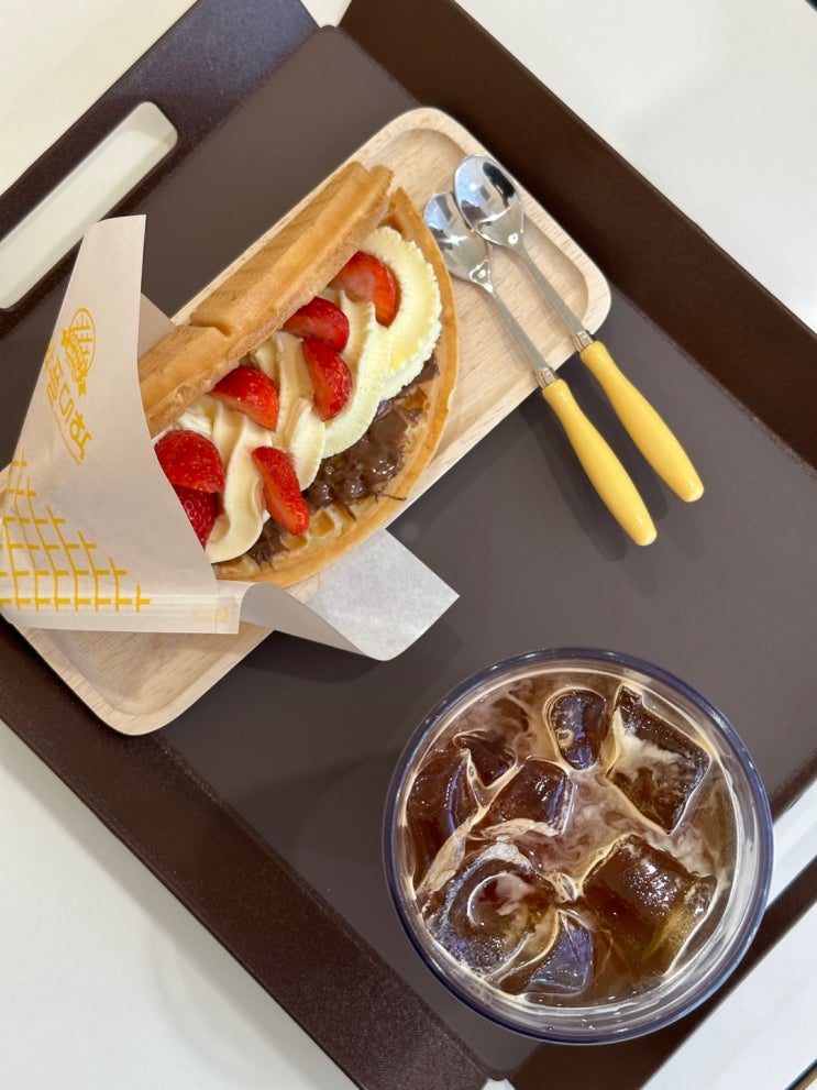  [구미] 아이스아메라카노와 젤라또와플맛집 와플대학