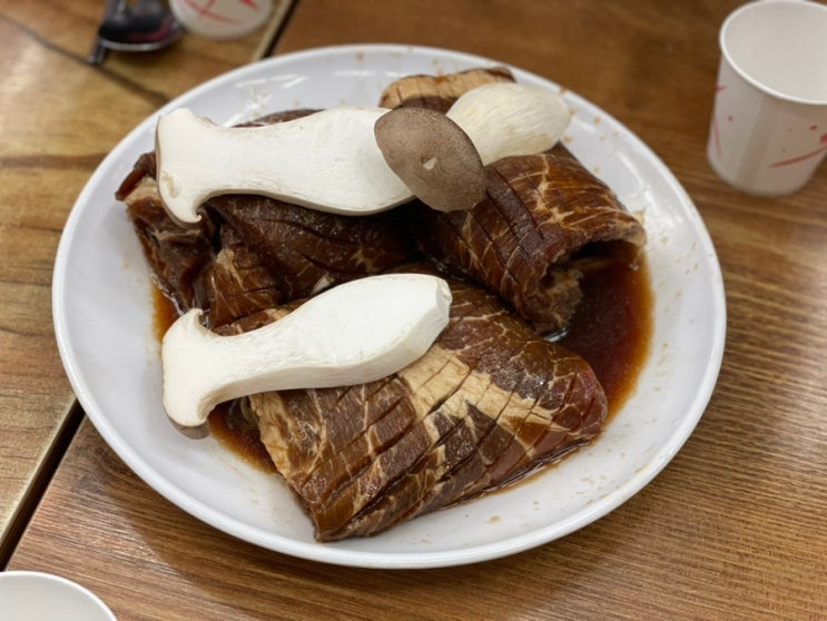 용현동 인하대 후문 최강면옥에서 함흥냉면과 돼지왕갈비