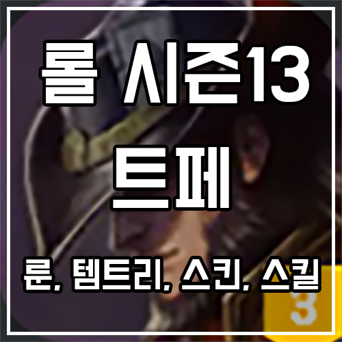 트페 룬, 템트리, 스킨 공략 트페 룬, 템트리, 스킨 공략