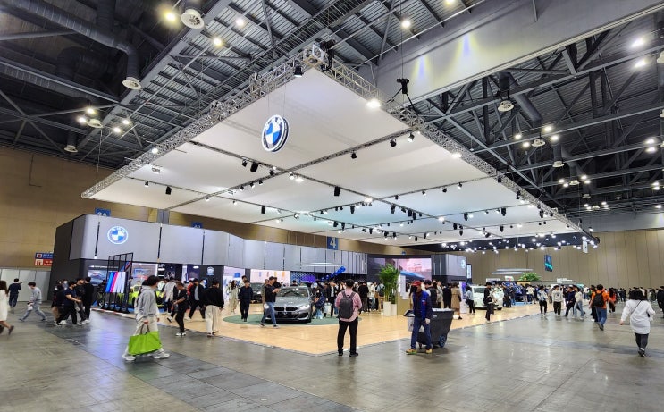  2023 서울모빌리티쇼 럭셔리로 돌아온 BMW 부스
