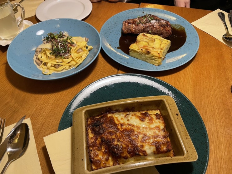  (체스키크롬로프맛집) 체스키 맛집 파파스리빙 솔직후기(라자냐, 스테이크, 파스타, 흑맥주)