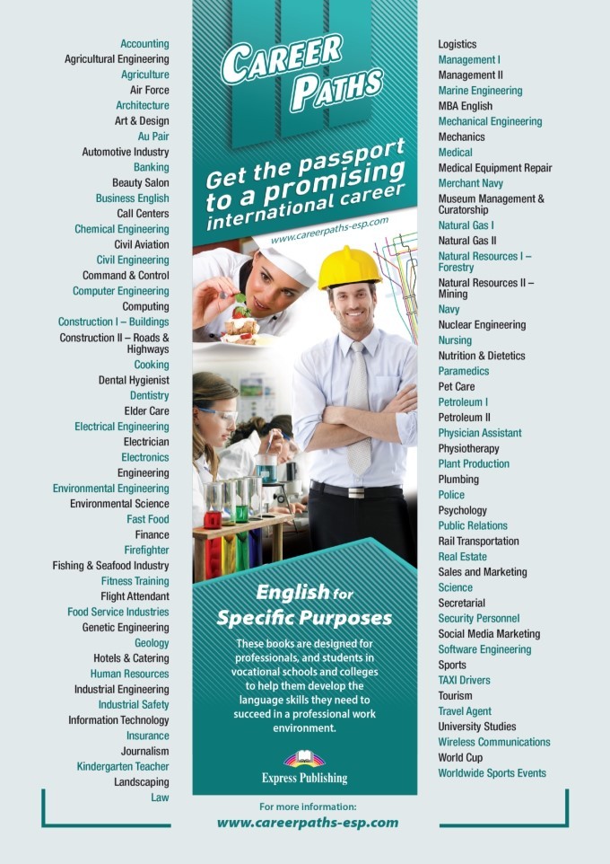 Career Paths: Au Pair  English for Specific Purpose (ESP)
