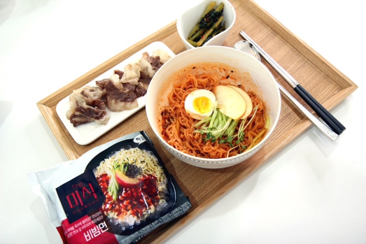 신제품 더미식 비빔면 레시피 차돌박이와 열무김치로 더 맛있게! 신제품 더미식 비빔면 레시피 차돌박이와 열무김치로 더 맛있게!