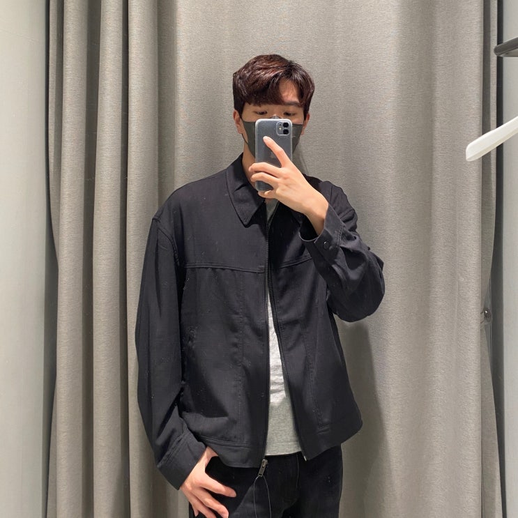  에잇세컨즈 남자 블루종 봄자켓 코디 15, 16, 17도 기온별 옷차림 추천