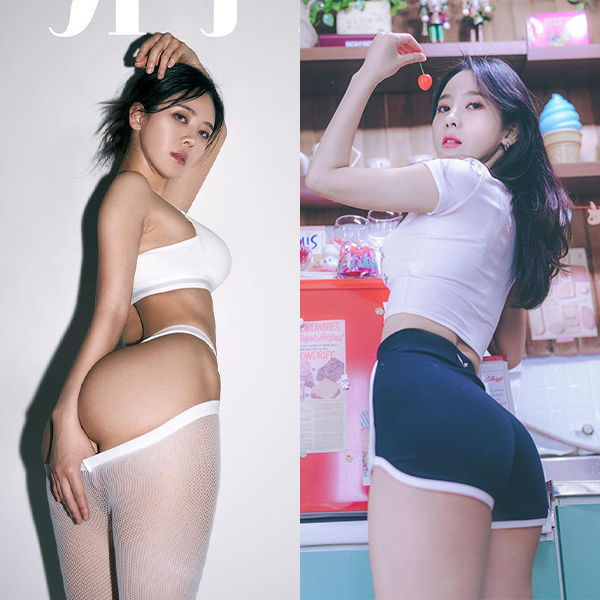 힙업된 엉덩이에 청순섹시한 허리라인 힙업된 엉덩이에 청순섹시한 허리라인