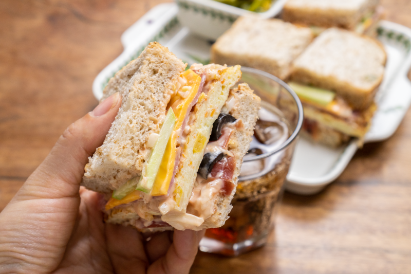 하몽 샌드위치 만드는 법 술안주 하려다 너무 짜서 빵에 넣어 먹어요 : 네이버 블로그