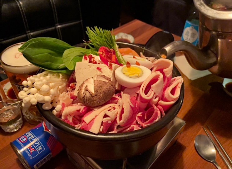  [서울 신림역 술집/맛집] 술파는이층남자들(술이남) : 우삼겹쌈장나베 김치볶음밥 맛집 내돈내산 후기