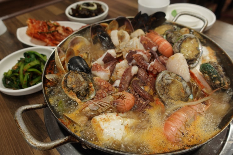 서귀포 맛집 :: 푸짐한 해산물 밥상! 이어도전복해물전문점