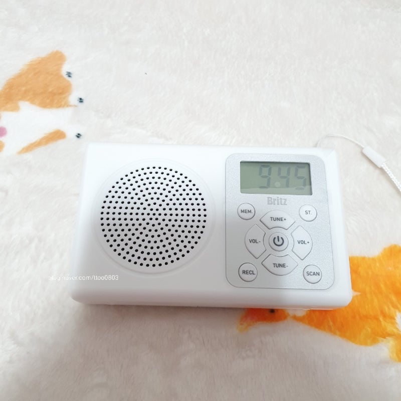 FM라디오 방송듣기 부모님 선물 브리츠 휴대용 라디오
