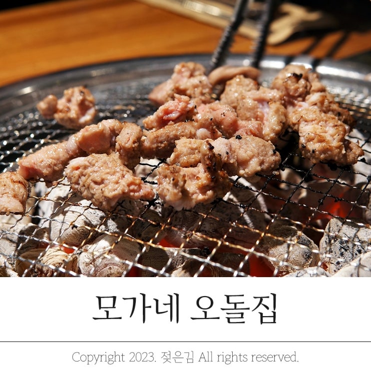 천안성정동맛집 오돌구이 고기집 모가네 오돌집