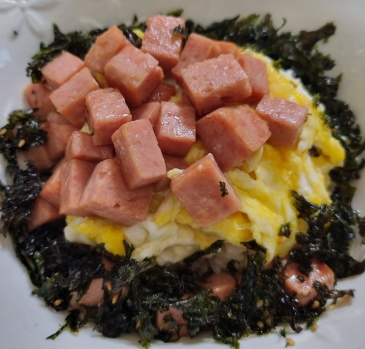  맛없을 수가 없는 밥도둑 스팸과 마요네즈의 만남! - 스팸마요덮밥 레시피