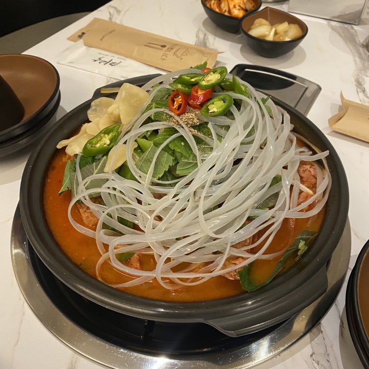  공주 신광동 맛집 "미락" 감자탕+로제순살찜 내돈내산!!!