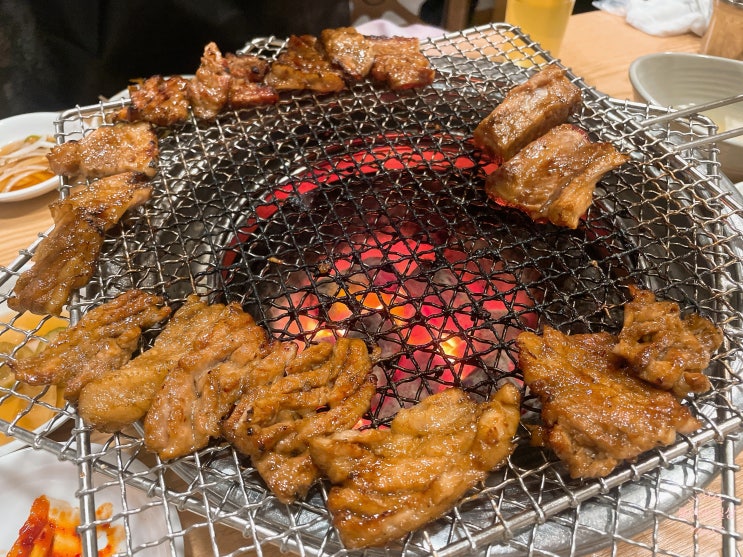  대구 평리동 맛집 구워주는 갈비집 맛동산 숯불갈비