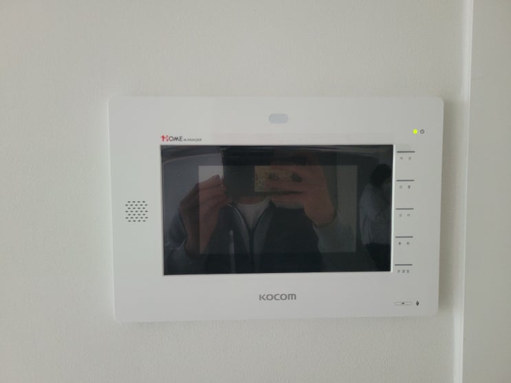  강서구 내발산동 마곡수명산파크4단지 코콤 비디오폰 K6B VP-70A 설치 후기