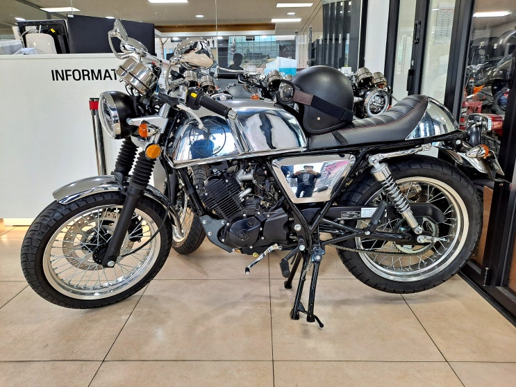  125cc 클래식 오토바이 AJS 캐드웰125 시승기 및 제원