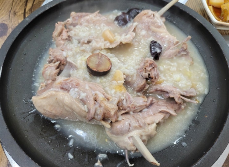  한약재 머금은 누룽지백숙 먹고 직접 누룽지 만드는 재미가 있는, 머슴과 마님 고양점