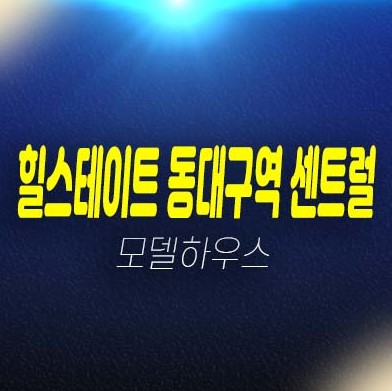 힐스테이트 동대구 센트럴 신천동 미분양아파트,오피스텔 잔여세대 분양가 견본주택 학군현장입지 평형대 투자 및 예약상담! 힐스테이트 동대구 센트럴 신천동 미분양아파트,오피스텔 잔여세대 분양가 견본주택 학군현장입지 평형대 투자 및 예약상담!