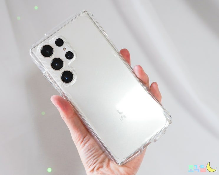  둥글게 보호하는 iFace 갤럭시S23울트라 투명케이스