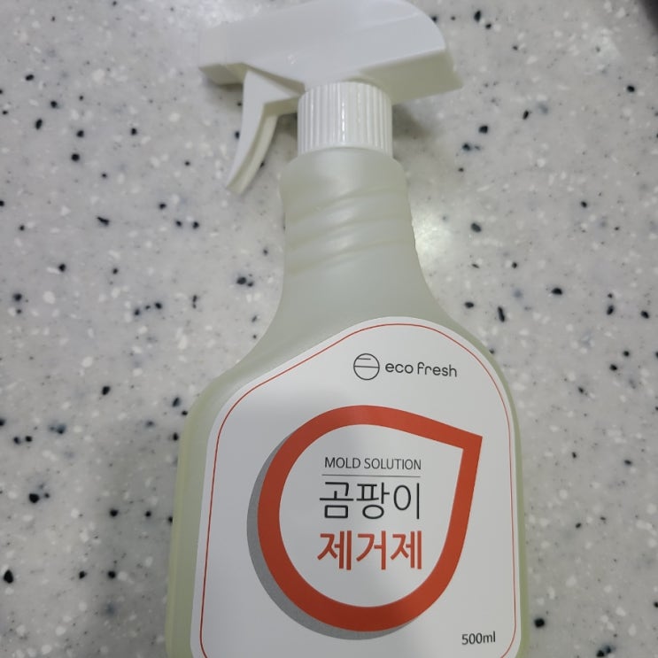  에코후레쉬 곰팡이 제거제로 화장실 청소!
