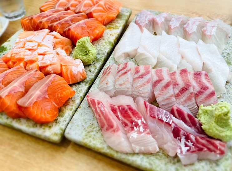 호야초밥 건대초밥 맛집| 연어사시미 , 초밥:서울/화양동