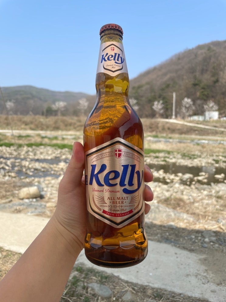  신상 손석구 라거 맥주 KELLY 하이트진로 켈리