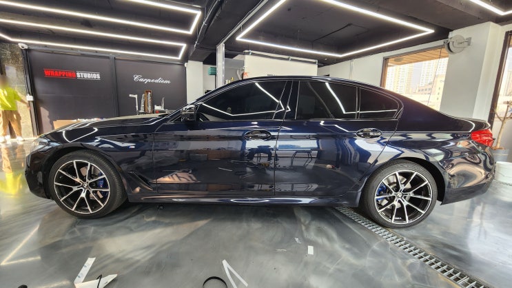 BMW 530D 크롬죽이기로 스타일업~