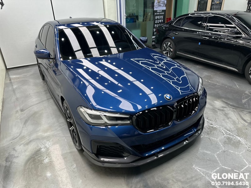 인천 서구 / 랩핑 / 인천 BMW530i 크롬죽이기_전체광택 시공후기 / BMW / 5시리즈 / 5시리즈 (G30)