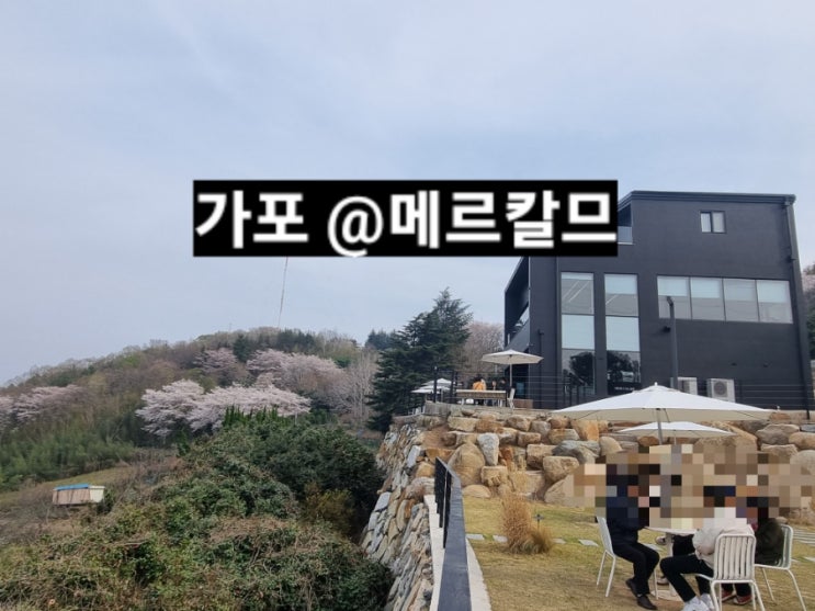  마산 가포 메르칼므 바다가 보이는 카페 !