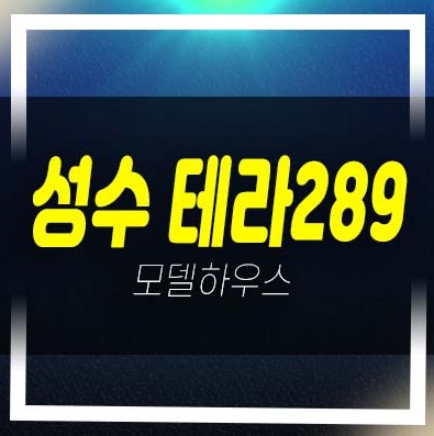  성수 테라289 선시공후분양 입주물건 전호실 임대완료! 현장입지 분양가 평형대 모델하우스 투자,실거주 방문예약