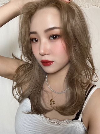  애쉬 베이지 염색 합정미용실 카이정헤어 마포합정역점 디자이너 이로운