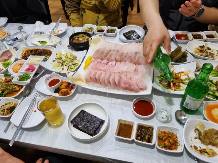  여수무선 선어 맛집 아지트 리뷰!!