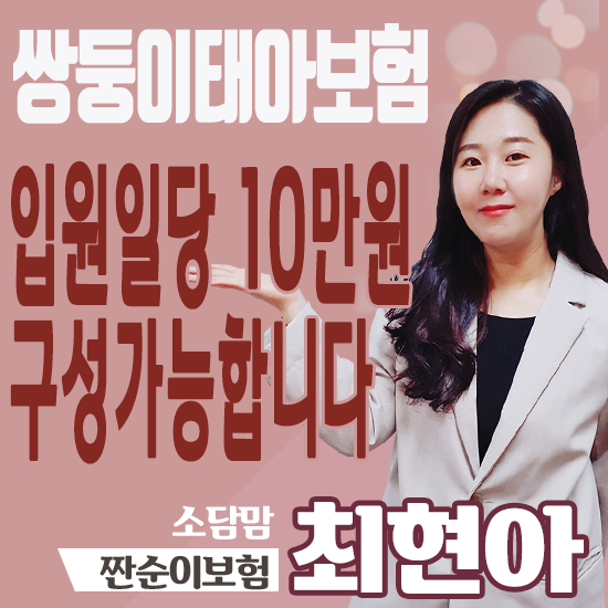  일란성쌍둥이,이란성쌍둥이 태아보험 저와 함께 알아봐요