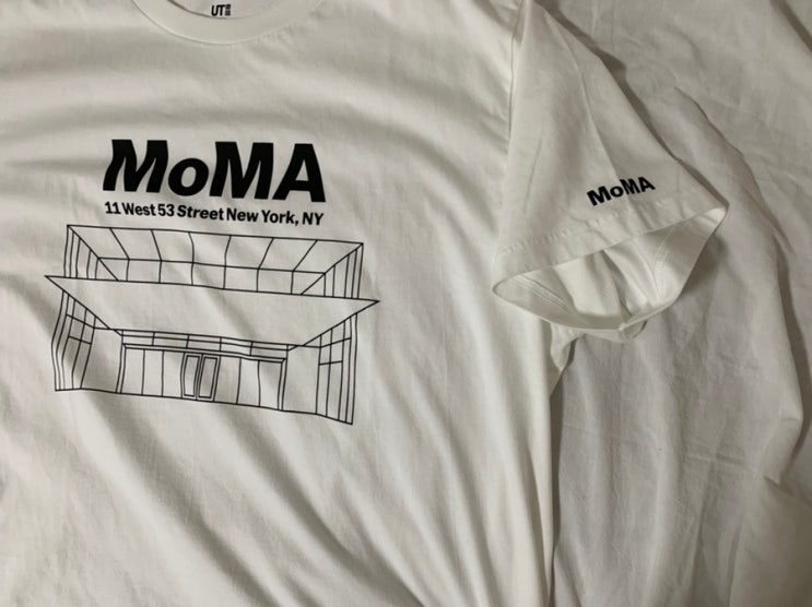  유니클로UT MoMA 그래픽 티셔츠 후기