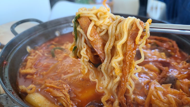 함덕떡볶이 주주키친 부산떡볶이와 즉석떡볶이맛집