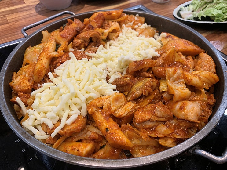  비발디파크 소노벨 식당) 치즈닭갈비 '비와별닭갈비' #내돈내먹