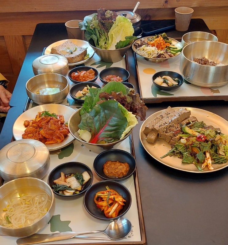 남산맛집<목멱산호랭이> 비빔밥 쌈밥 맛집 남산둘레길 한식집 남산타워맛집