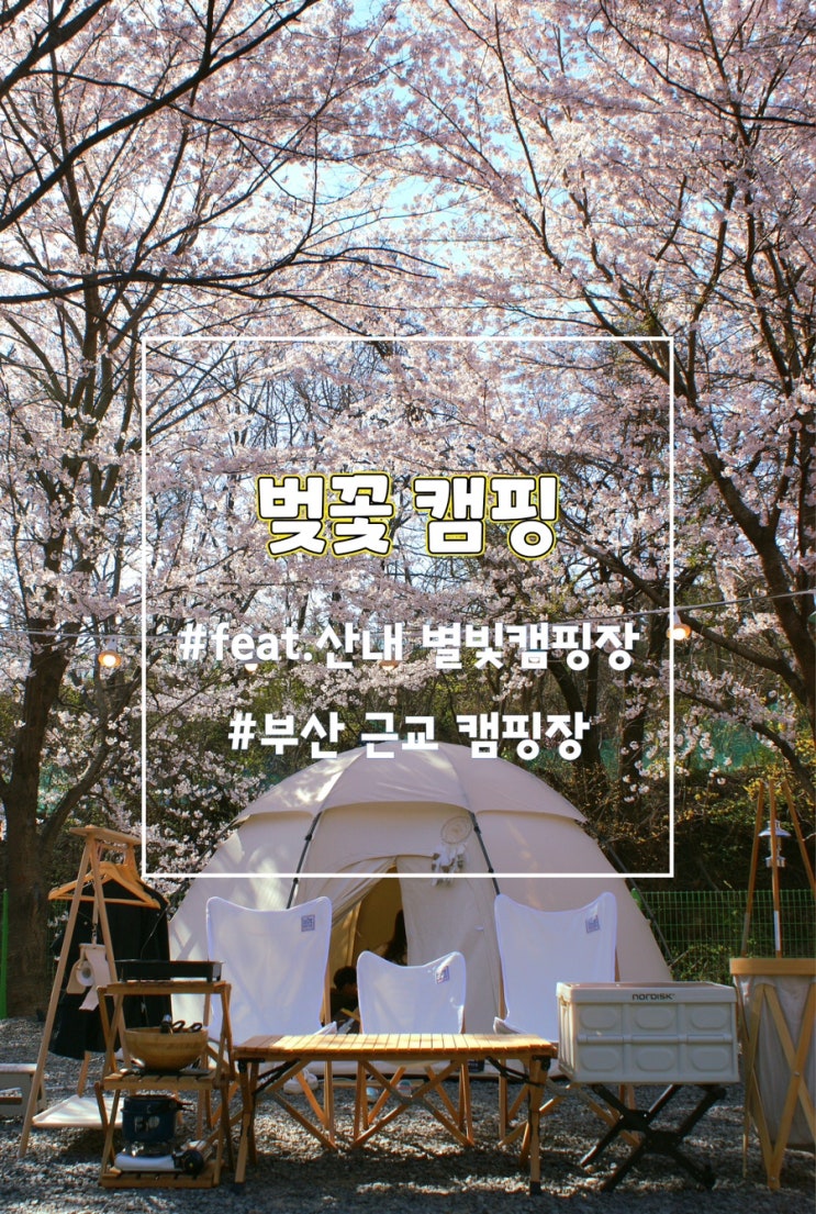  경주벚꽃캠핑장, 경주 산내별빛오토캠핑장 명당사이트 다녀왔어요 (경주 아이랑)