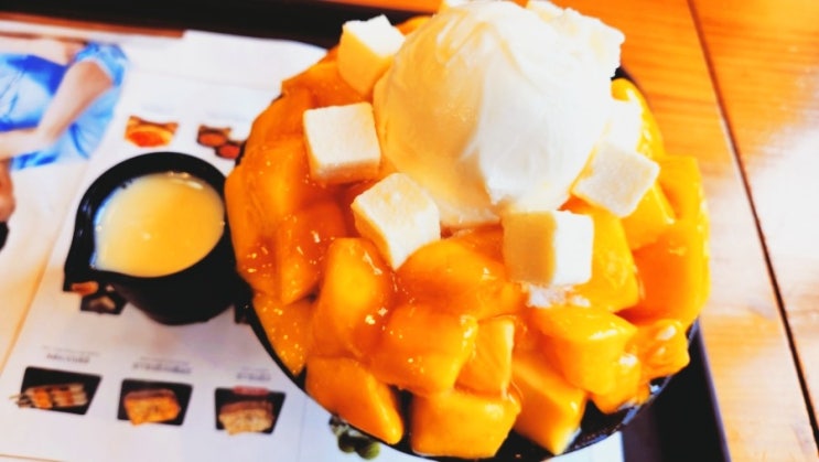  설빙/망고치즈빙수