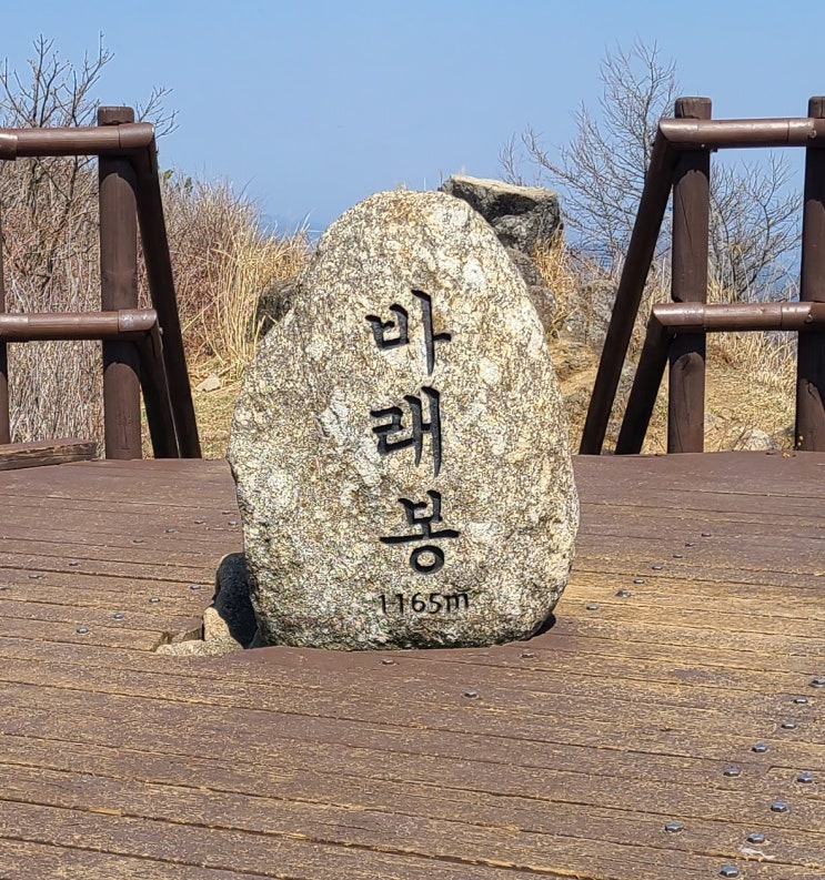 지리산 바래봉 등산  오헤브데이호텔 출발 최단 코스  BAC 블랙야크 100대 명산 41/100