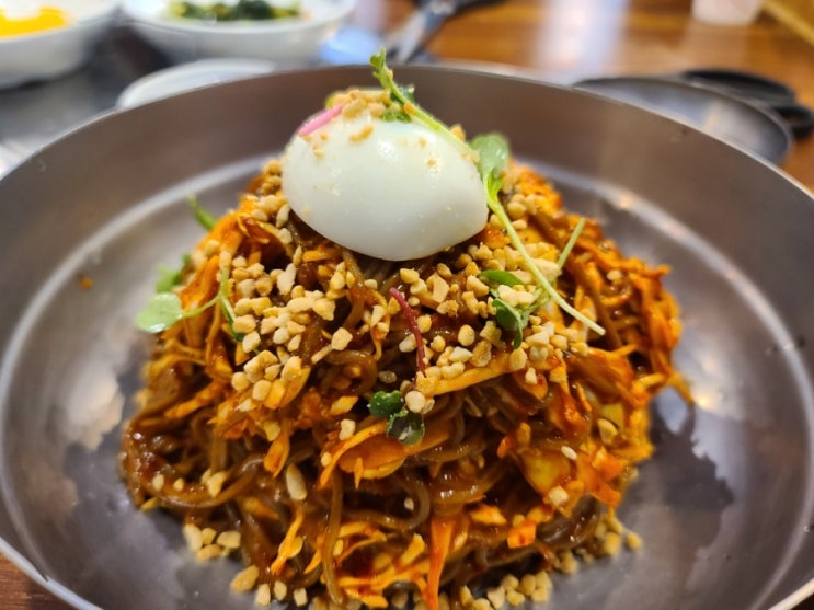  부여 시골막국수 비빔국수 맛있어요