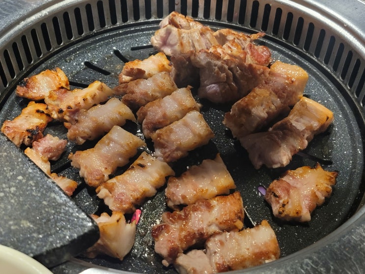  [진주 하대동 술집] 250도 고기 구워주는 고기집