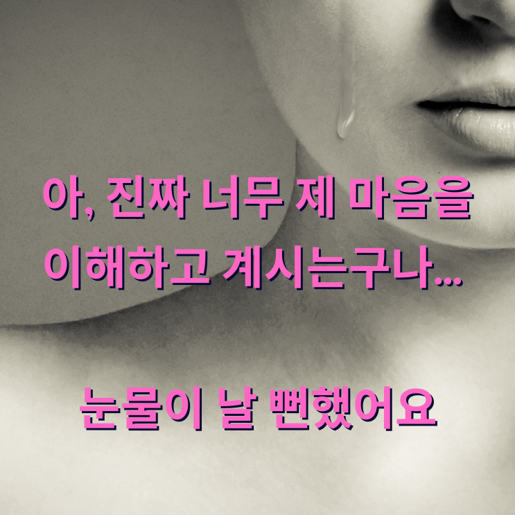  [대전이혼전문변호사] 아, 진짜 너무 제 마음을 이해하고 계시는구나... 눈물이 날 뻔했어요