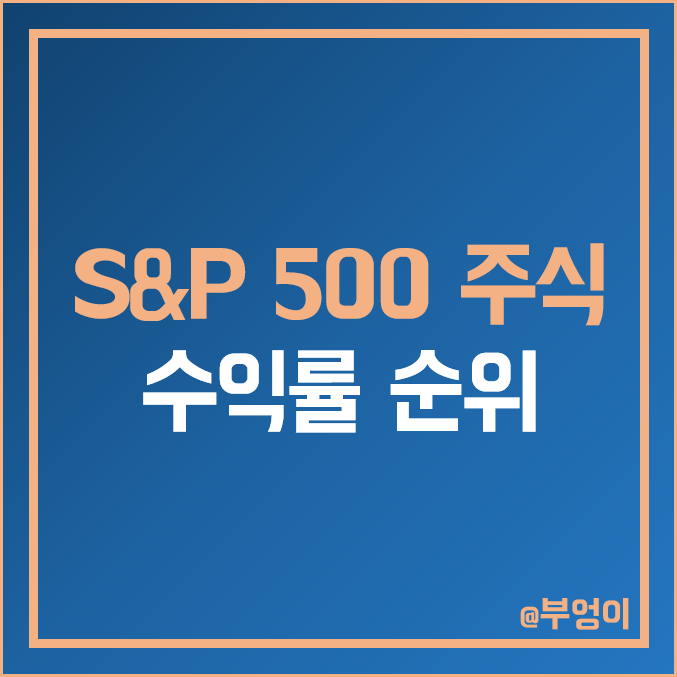 미국 S&P 500 지수 주식 올해 수익률 순위 (엔비디아 메타 페이스북 CRM 테슬라 AMD 주가 흐름) 미국 S&P 500 지수 주식 올해 수익률 순위 (엔비디아 메타 페이스북 CRM 테슬라 AMD 주가 흐름)