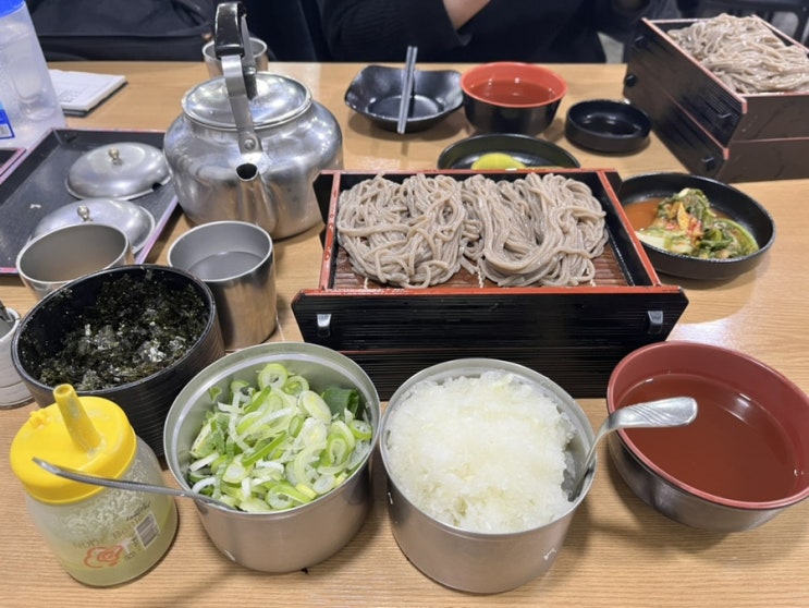  [종각 맛집] 메밀국수 전문점, 광화문 미진 (feat.냉메밀, 웨이팅)