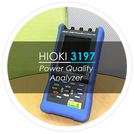 중고계측기수리 A/S - 히오키 / Hioki 3197 3상 전원품질분석기 / Power Quality Analyzer (PQA)