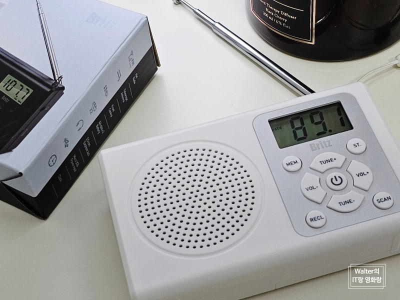 효도 선물로 딱, 브리츠 BZ-R120 휴대용 FM 라디오 리뷰