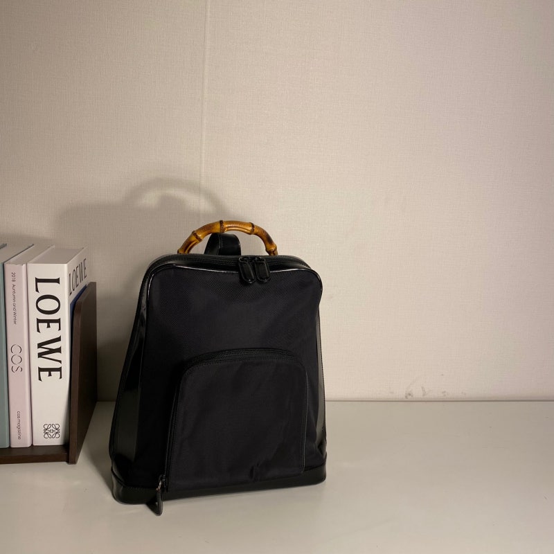 ❌sold out❌ GUCCI / 빈티지 구찌 뱀부 핸들 원숄더 백팩